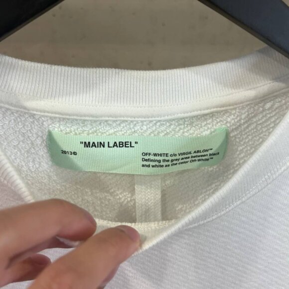 Off-White SS19 Simpsons Bart Simpson Flames Sweatshirt - Picture 5 of 8